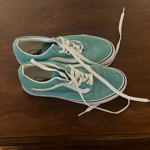 Vans - teal color